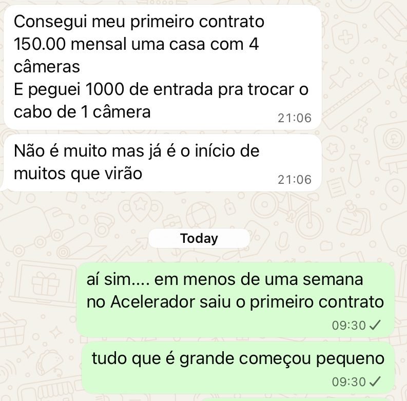 Print do resultado de Aluno do Acelerador