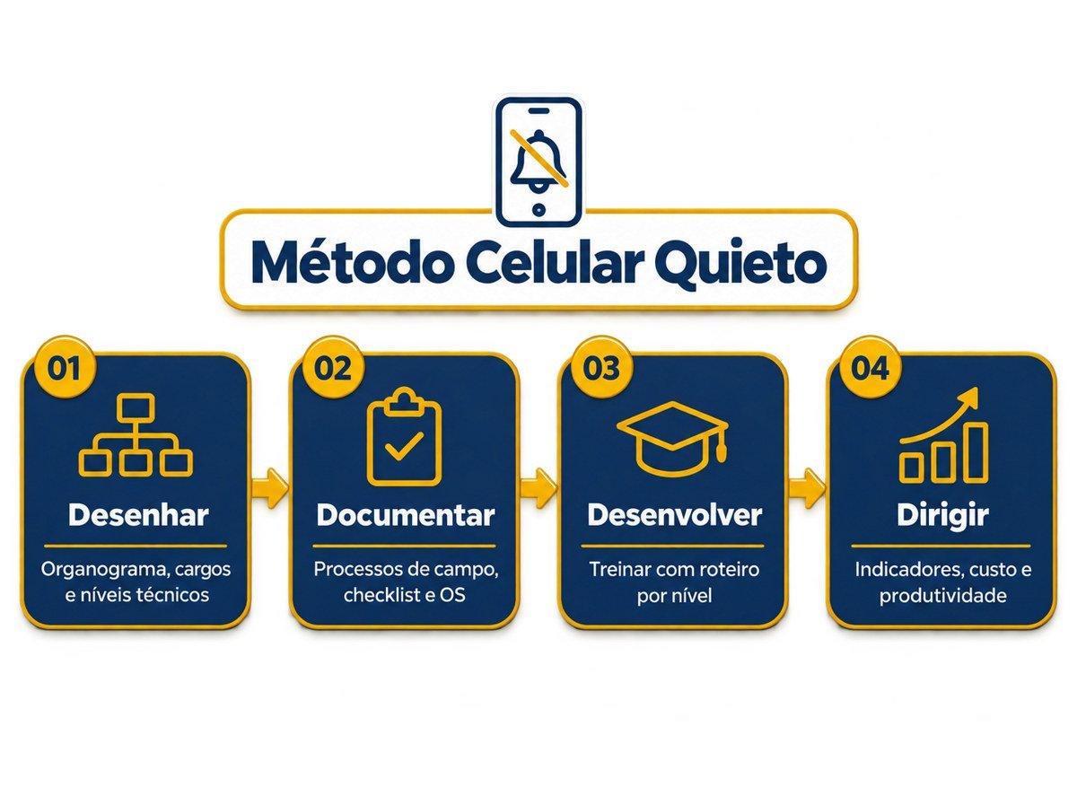 Método Celular Quieto: Desenhar, Documentar, Desenvolver e Dirigir